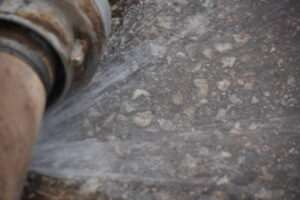 water leak pipe
